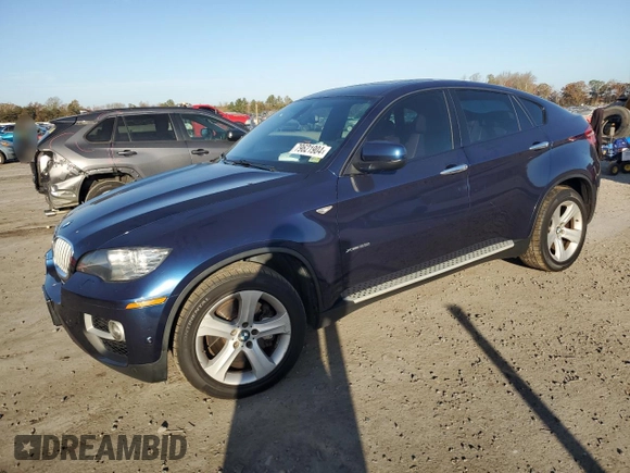 2014 BMW X6 50i z VIN 5UXFG8C53EL592803, wystawiony jako Copart lot #79621904 z przebiegiem 154 595 mil mil oraz Szkoda całkowita • Salvage title. Historia ofert i sprzedaży dostępna na DreamBid. Obrazek 1.