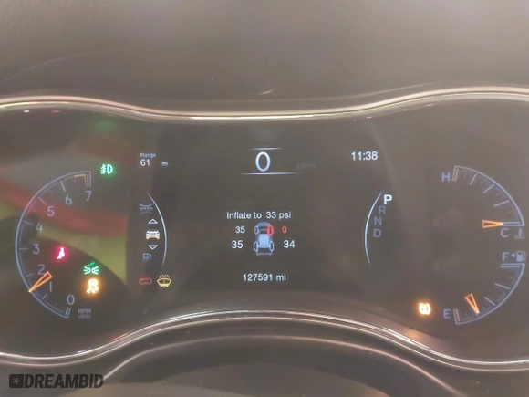 2018 Jeep Grand Cherokee Laredo E with VIN 1C4RJFAG3JC334865, listed as a IAAI auction lot 41599796 with 127,591 mi miles. Bid and sale history available at carsss.com. Image 7.