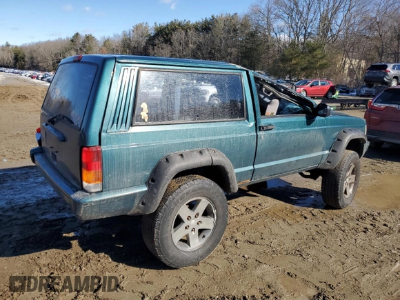 1998 Jeep Cherokee with VIN 1J4FJ27S4WL241541, listed as a Copart auction lot 46800855 with Not provided miles and Clean title. Bid and sale history available at DreamBid. Image 3.