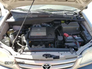 2002 Toyota Sienna CE with VIN 4T3ZF19C42U443467, listed as a Copart auction lot 75106184 with 0 mi miles and Non Repairable. Bid and sale history available at carsss.com. Image 12.
