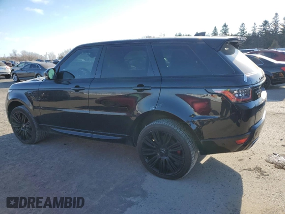 2019 Land Rover Range Rover Sport Dynamic with VIN SALWR2RE5KA843840, listed as a Copart auction lot 86157284 with 78,468 mi miles and Clean Title. Bid and sale history available at carsss.com. Image 2.
