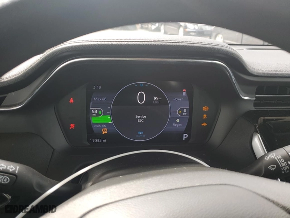 2023 Chevrolet Bolt EUV LT with VIN 1G1FY6S03P4164387, listed as a Copart auction lot 50500895 with 17,033 mi miles and Non Repairable. Bid and sale history available at carsss.com. Image 9.