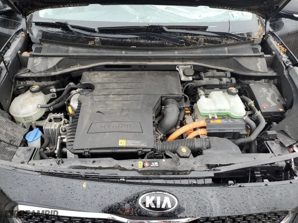 2017 Kia Niro EX with VIN KNDCC3LC8H5034018, listed as a Copart auction lot 52252075 with 71,120 mi miles and Salvage Title. Bid and sale history available at carsss.com. Image 14.