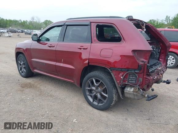 2020 Jeep Grand Cherokee Limited X with VIN 1C4RJFBG3LC359301, listed as a IAAI auction lot 42302151 with 45,058 mi miles and . Bid and sale history available at DreamBid. Image 3.