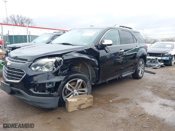 2016 Chevrolet Equinox LTZ with VIN 2GNALDEK6G6299466, listed as a IAAI auction lot 41815496 with 156,030 mi miles. Bid and sale history available at carsss.com. Image 6.
