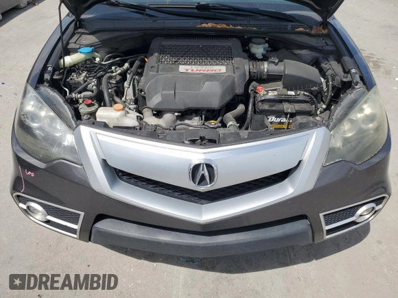 2011 Acura RDX Technology with VIN 5J8TB2H57BA001695, listed as a Copart auction lot 52137925 with 218,562 mi miles and Salvage title. Bid and sale history available at DreamBid. Image 12.