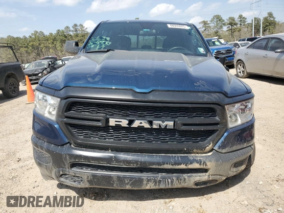 2022 Ram 1500 with VIN 1C6RRENG1NN112811, listed as a Copart auction lot 48009805 with 57,522 mi miles and Salvage title. Bid and sale history available at DreamBid. Image 5.