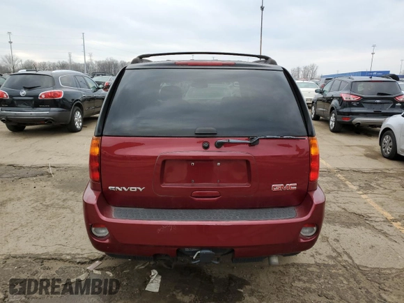 2006 GMC Envoy Denali with VIN 1GKES63M562341669, listed as a Copart auction lot 83590824 with 177,663 mi miles and Clean Title. Bid and sale history available at carsss.com. Image 6.