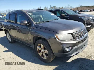 2015 Jeep Compass High Altitude Edition with VIN 1C4NJCEA2FD297487, listed as a Copart auction lot 46445255 with 124,986 mi miles and Clean Title. Bid and sale history available at carsss.com. Image 4.