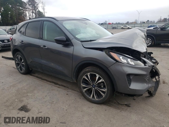 2022 Ford Escape SE Hybrid with VIN 1FMCU9BZ3NUA03858, listed as a Copart auction lot 86798614 with 24,234 mi miles and Salvage Title. Bid and sale history available at carsss.com. Image 7.