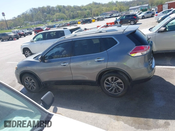 2016 Nissan Rogue SL with VIN 5N1AT2MV5GC817725, listed as a IAAI auction lot 42019550 with 180,711 mi miles and . Bid and sale history available at DreamBid. Image 14.