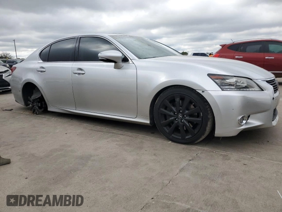 2014 Lexus GS 350 with VIN JTHBE1BL3E5032957, listed as a Copart auction lot 71471794 with 106,568 mi miles and Salvage Title. Bid and sale history available at carsss.com. Image 4.