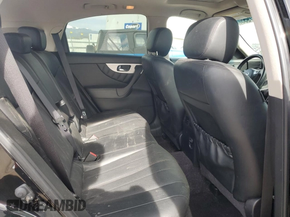 2015 Infiniti QX70 with VIN JN8CS1MW0FM482289, listed as a Copart auction lot 56597955 with 123,227 mi miles and Salvage title. Bid and sale history available at DreamBid. Image 11.