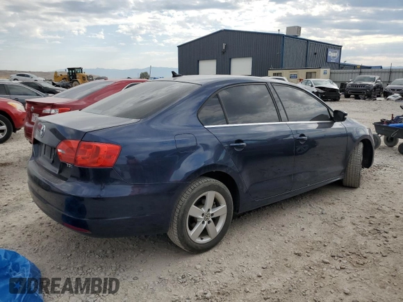 2011 Volkswagen Jetta TDI with VIN 3VWLL7AJ7BM059113, listed as a Copart auction lot 60731135 with Not provided miles and Clean title. Bid and sale history available at DreamBid. Image 3.