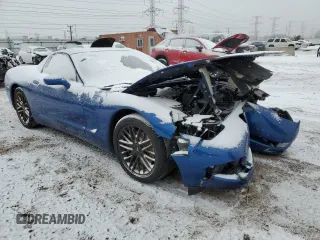 2002 Chevrolet Corvette with VIN 1G1YY22G325133786, listed as a Copart auction lot 87978585 with 0 mi miles and Salvage Title. Bid and sale history available at carsss.com. Image 4.