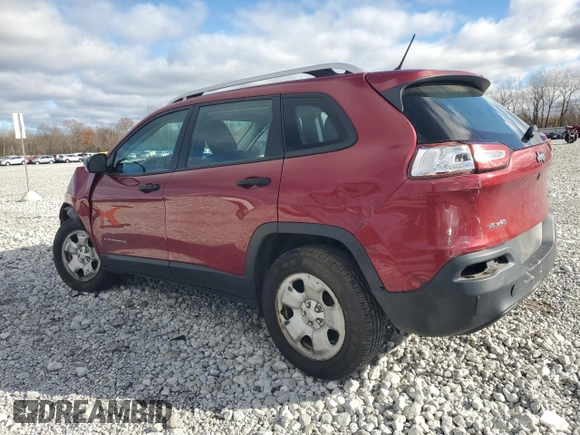 2016 Jeep Cherokee Sport z VIN 1C4PJMAB7GW311175, wystawiony jako Copart lot #80024944 z przebiegiem 81 525 mil mil oraz Szkoda całkowita • Salvage title. Historia ofert i sprzedaży dostępna na DreamBid. Obrazek 2.