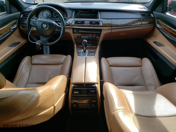 2013 BMW 7 Series 750i xDrive with VIN WBAYB6C50DC998207, listed as a Copart auction lot 78645014 with 132,084 mi miles and Clean Title. Bid and sale history available at carsss.com. Image 8.