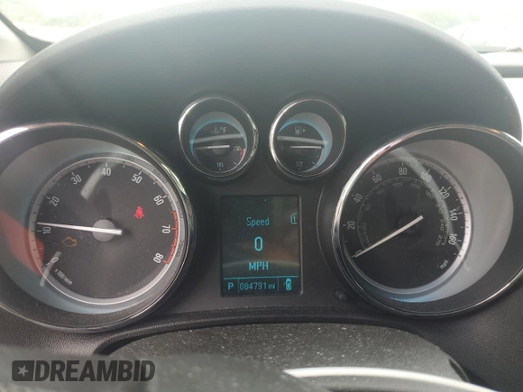 2013 Buick Verano Convenience Group with VIN 1G4PR5SK0D4235475, listed as a Copart auction lot 54381235 with 84,791 mi miles and Non Repairable. Bid and sale history available at DreamBid. Image 9.