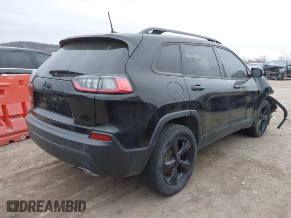 2019 Jeep Cherokee Latitude Plus with VIN 1C4PJMLX5KD432185, listed as a IAAI auction lot 40389491 with 75,703 mi miles and . Bid and sale history available at DreamBid. Image 4.