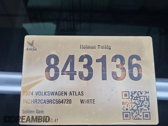 2024 Volkswagen Atlas SE с VIN 1V2HR2CA9RC564720, выставлен на аукционе IAAI как лот 42774211 с пробегом 22 207 миль миль и . История ставок и продаж доступна на DreamBid. Изображение 29.