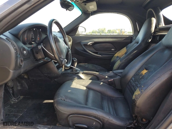2002 Porsche Boxster with VIN WP0CA29862U624203, listed as a Copart auction lot 52959395 with 91,296 mi miles and Salvage Title. Bid and sale history available at carsss.com. Image 7.