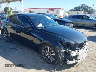 2019 Lexus IS with VIN JTHBA1D25K5090127, listed as a IAAI auction lot 41656320 with 145,411 mi miles. Bid and sale history available at carsss.com. Image 1.