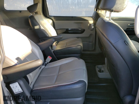 2015 Kia Sedona SX with VIN KNDMC5C14F6038900, listed as a Copart auction lot 44683445 with 166,793 mi miles and Salvage Title. Bid and sale history available at carsss.com. Image 11.