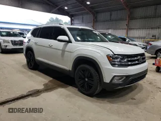 2019 Volkswagen Atlas SEL Premium z VIN 1V2NR2CA5KC530086, wystawiony jako Copart lot #55745515 z przebiegiem 96 092 mil mil oraz Szkoda całkowita • Salvage title. Historia ofert i sprzedaży dostępna na DreamBid. Obrazek 4.