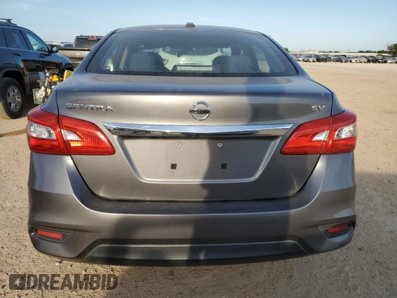 2018 Nissan Sentra SV with VIN 3N1AB7AP5JL652977, listed as a Copart auction lot 53276105 with 102,374 mi miles and Salvage Title. Bid and sale history available at DreamBid. Image 6.