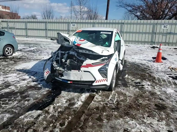 2023 Chevrolet Bolt EV 1LT with VIN 1G1FW6S00P4102919, listed as a Copart auction lot 44254565 with 0 mi miles and Salvage Title. Bid and sale history available at carsss.com. Image 10.