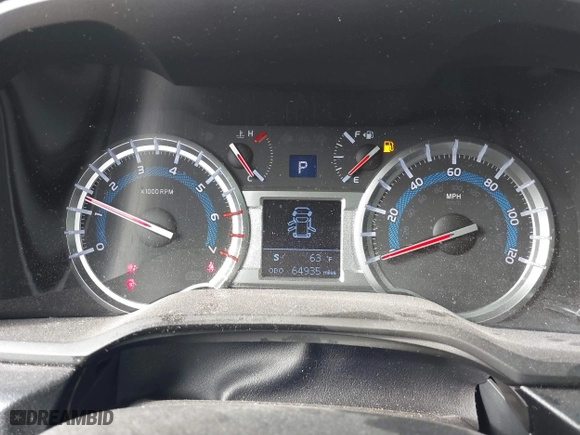2019 Toyota 4Runner SR5 with VIN JTEZU5JR3K5200409, listed as a IAAI auction lot 41154305 with 64,935 mi miles. Bid and sale history available at carsss.com. Image 7.