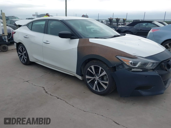 2017 Nissan Maxima SV with VIN 1N4AA6AP4HC382436, listed as a IAAI auction lot 41916548 with 156,110 mi miles and . Bid and sale history available at DreamBid. Image 1.