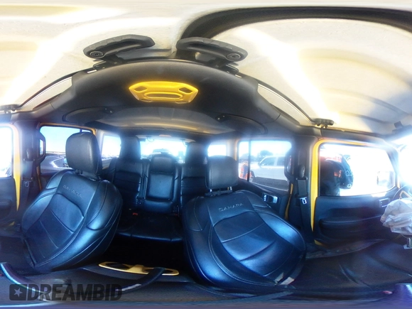 2019 Jeep Wrangler Unlimited Sahara with VIN 1C4HJXEN9KW507069, listed as a Copart auction lot 48542065 with 143,457 mi miles and Salvage title. Bid and sale history available at DreamBid. Image 14.