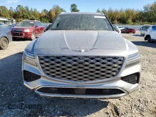 2025 Genesis GV80 Prestige with VIN KMUHEESC2SU213789, listed as a Copart auction lot 80718504 with 6,644 mi miles and Salvage Title. Bid and sale history available at DreamBid. Image 5.