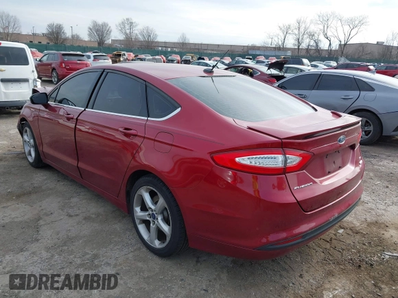 2016 Ford Fusion SE with VIN 3FA6P0HD7GR231104, listed as a IAAI auction lot 41673127 with 141,075 mi miles. Bid and sale history available at carsss.com. Image 3.