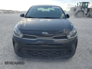 2021 Kia Rio LX with VIN 3KPA24AD7ME417409, listed as a Copart auction lot 47613345 with 100,196 mi miles and Salvage Title. Bid and sale history available at DreamBid. Image 5.