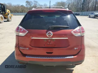 2016 Nissan Rogue S with VIN KNMAT2MT8GP688990, listed as a Copart auction lot 49648115 with 160,657 mi miles and Salvage Title. Bid and sale history available at DreamBid. Image 6.