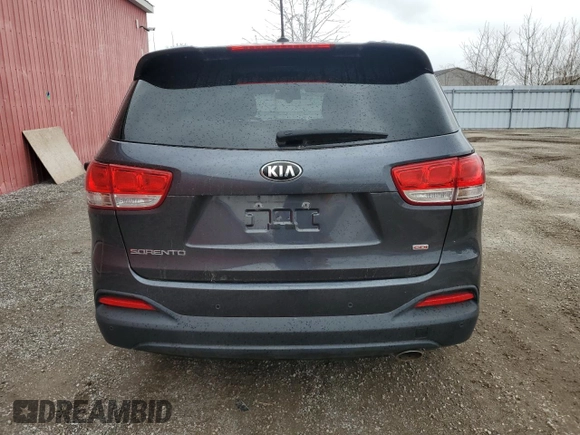 2016 Kia Sorento LX with VIN 5XYPG4A34GG161983, listed as a Copart auction lot 52416315 with 34,366 mi miles and Clean Title. Bid and sale history available at carsss.com. Image 6.