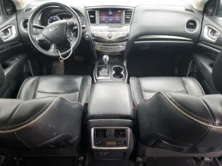2019 Infiniti QX60 Luxe with VIN 5N1DL0MM9KC551532, listed as a Copart auction lot 48561095 with 116,183 mi miles and Salvage title. Bid and sale history available at DreamBid. Image 8.