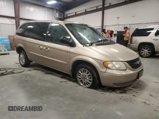2003 Chrysler Town & Country with VIN 2C4GP24323R248495, listed as a Copart auction lot 41390345 with 201,300 mi miles and Salvage Title. Bid and sale history available at carsss.com. Image 4.