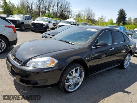 2016 Chevrolet Impala LTZ with VIN 2G1WC5E33G1172824, listed as a Copart auction lot 54455395 with 74,871 mi miles and Clean Title. Bid and sale history available at DreamBid. Image 1.