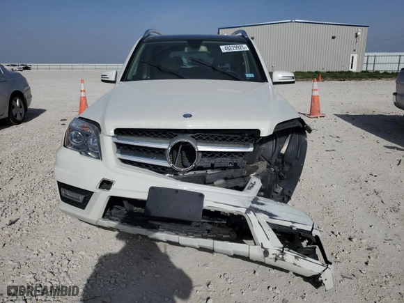 2010 Mercedes-Benz GLK-Class GLK 350 with VIN WDCGG5GB7AF465091, listed as a Copart auction lot 48229925 with 145,520 mi miles and Salvage Title. Bid and sale history available at carsss.com. Image 12.