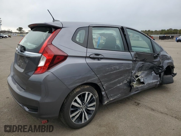 2019 Honda Fit EX with VIN 3HGGK5H88KM741997, listed as a Copart auction lot 50726975 with 82,824 mi miles and Salvage Title. Bid and sale history available at DreamBid. Image 3.