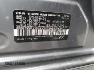 2018 Mitsubishi Outlander SE with VIN JA4AD3A36JZ016908, listed as a Copart auction lot 58906535 with 175,094 mi miles and Salvage title. Bid and sale history available at DreamBid. Image 13.