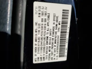 2012 Acura RDX Tech Pkg with VIN 5J8TB2H52CA003047, listed as a Copart auction lot 44401905 with 144,517 mi miles and Clean Title. Bid and sale history available at carsss.com. Image 13.