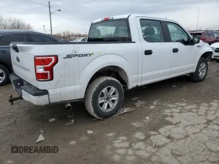 2020 Ford F-150 XL with VIN 1FTEW1C56LKD15847, listed as a Copart auction lot 48144935 with 101,929 mi miles and Salvage Title. Bid and sale history available at carsss.com. Image 3.