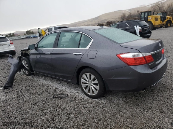 2014 Honda Accord Sedan EX-L with VIN 1HGCR3F87EA033789, listed as a Copart auction lot 85529774 with 132,939 mi miles and Salvage Title. Bid and sale history available at carsss.com. Image 2.
