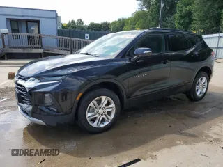 2020 Chevrolet Blazer LT with VIN 3GNKBCRS6LS596356, listed as a Copart auction lot 61402855 with 65,386 mi miles and Clean title. Bid and sale history available at DreamBid. Image 1.