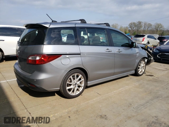 2013 Mazda 5 Touring with VIN JM1CW2CL2D0159945, listed as a Copart auction lot 52420205 with 119,367 mi miles and Salvage title. Bid and sale history available at DreamBid. Image 3.