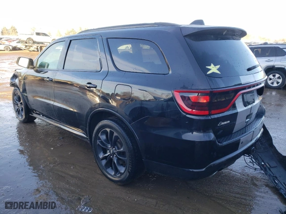 2021 Dodge Durango R/T with VIN 1C4SDJCT7MC607610, listed as a Copart auction lot 42603315 with 71,431 mi miles and Salvage Title. Bid and sale history available at carsss.com. Image 2.